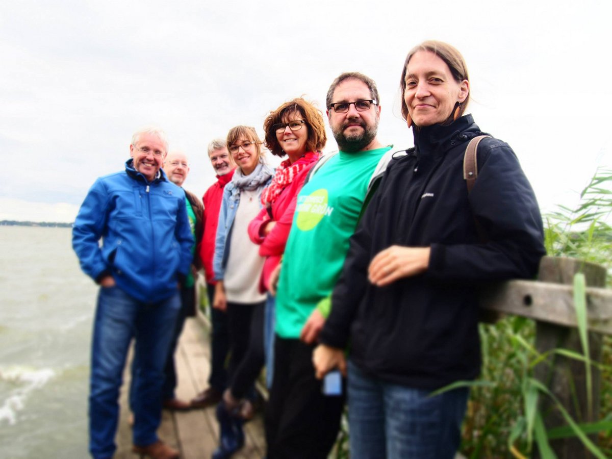 V.l.n.r.: Friedrich Haubold, Hans-Jörg Kohlenberg, Ludger Schlüter, Neele Jacobi, Susanne Menge, Peter Meiwald, Sonja Wagner